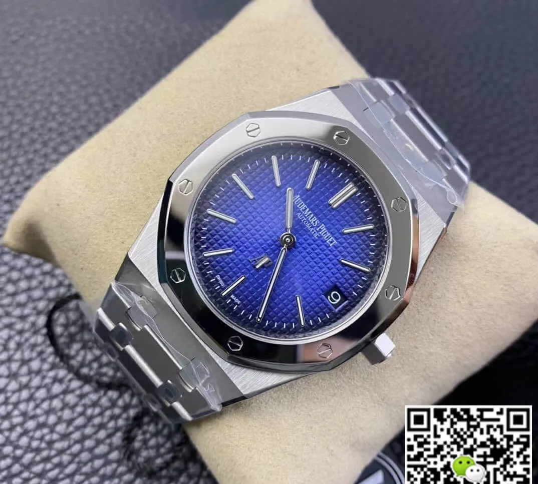Audemars Piguet Royal Oak 15202IP.OO.1240IP.01 ZF Factory 1:1 Best Edition Replica Watch Blue Dial